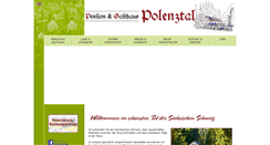 Desktop Screenshot of polenztal.de